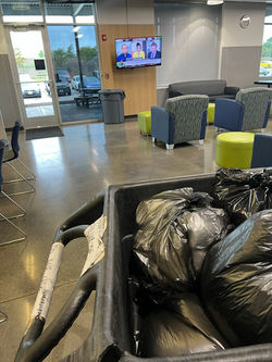 office cleaning gondola
