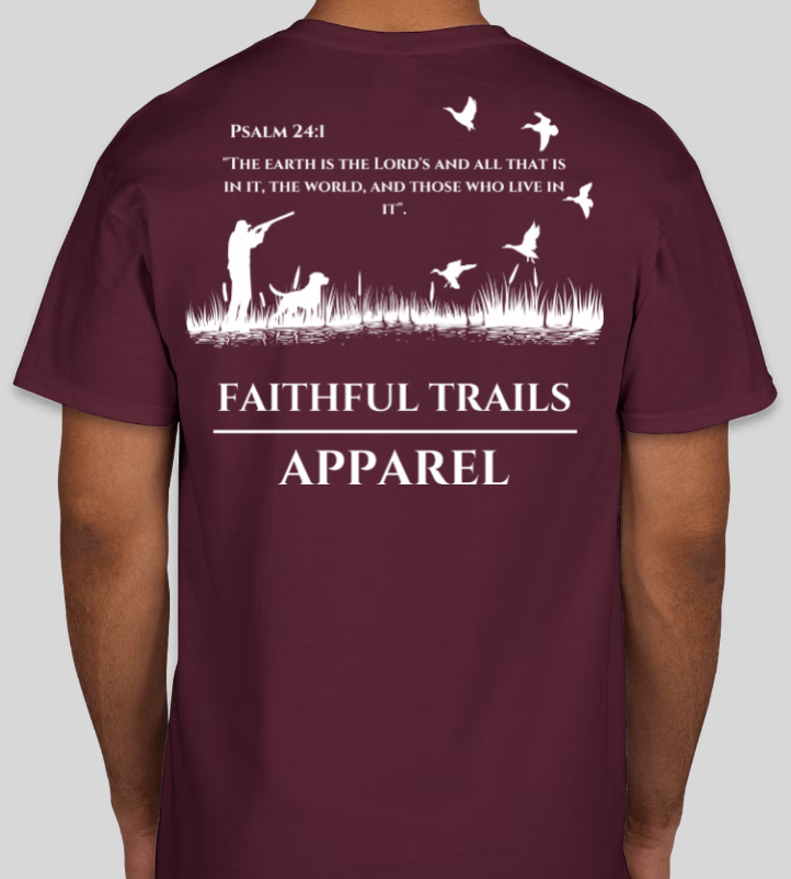 Thumbnail: Psalm 24:1 Cotton T-Shirt