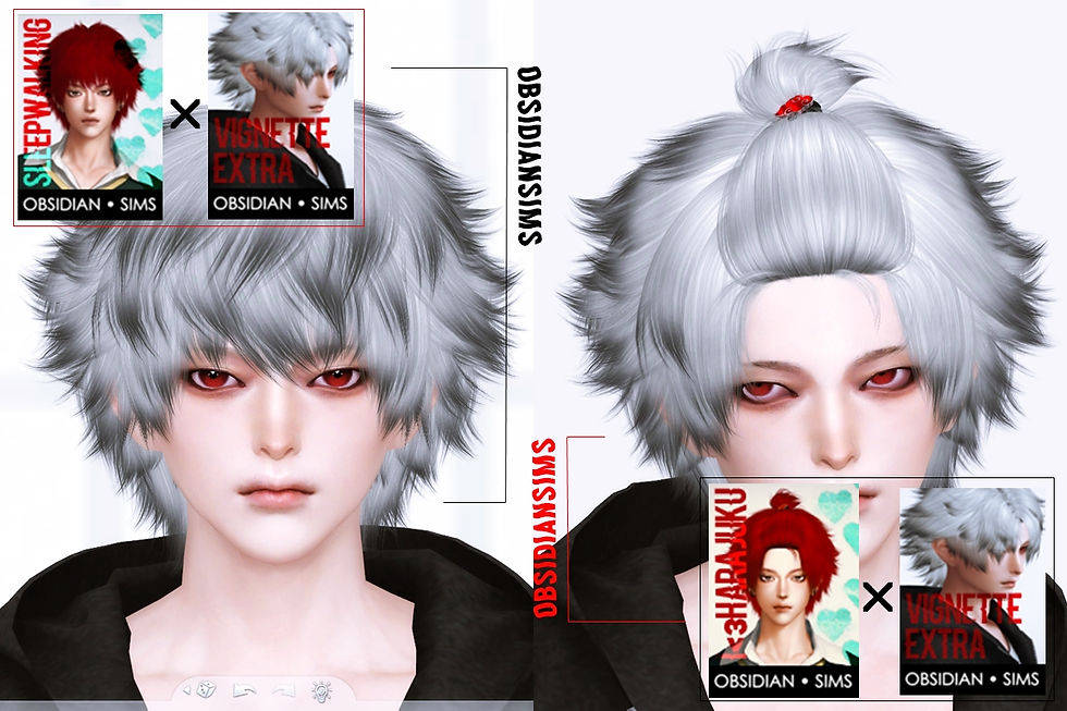 Thumbnail: SLEEPWALKING HAIR┊New mesh