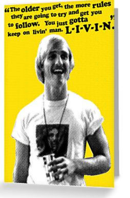 David Wooderson Birthday Card