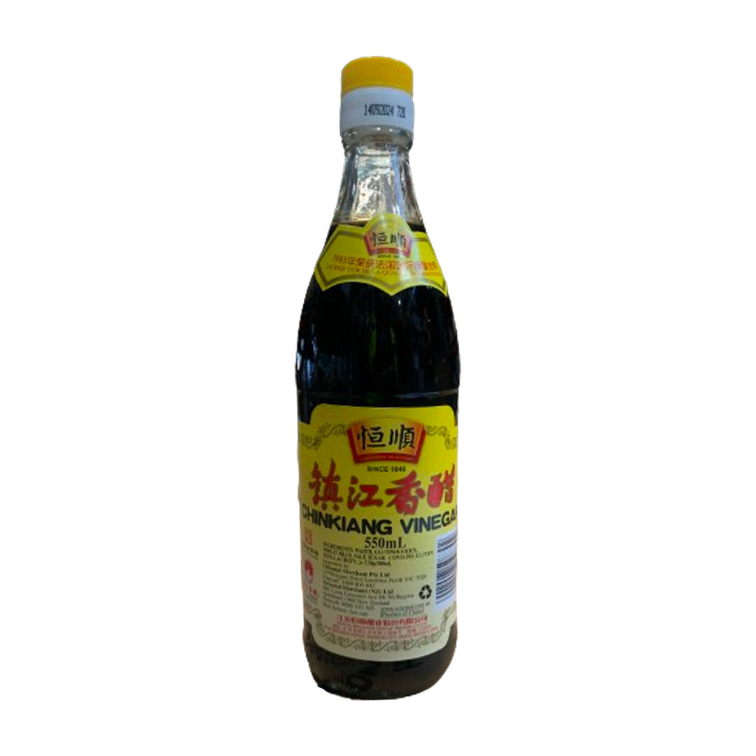 Chin Kiang Chinese Black Vinegar 12x550ml (071100)