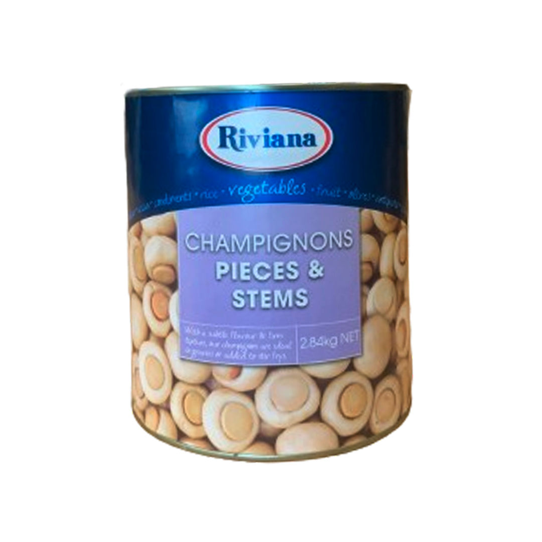 Riviana Champignon Mushroom Slice 2.84Kg (34601701)