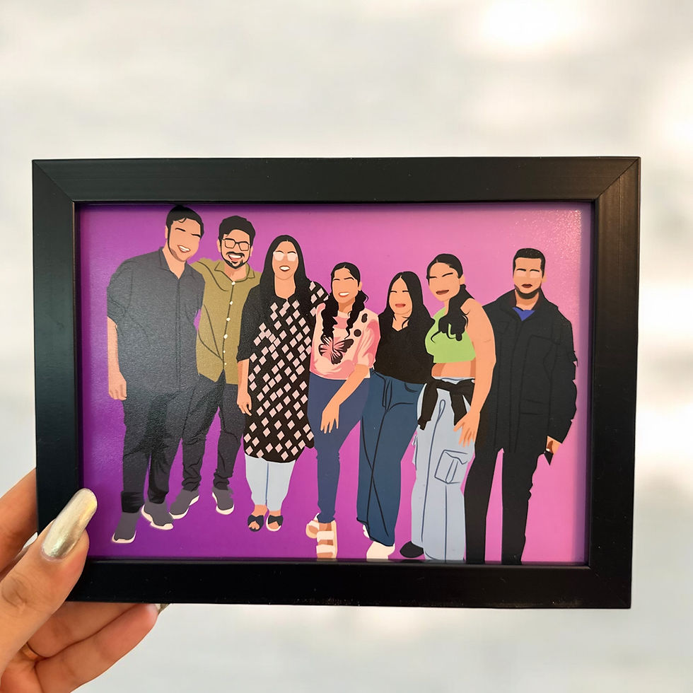 Thumbnail: Minimal Illustration Frame – 7 x 5 inch