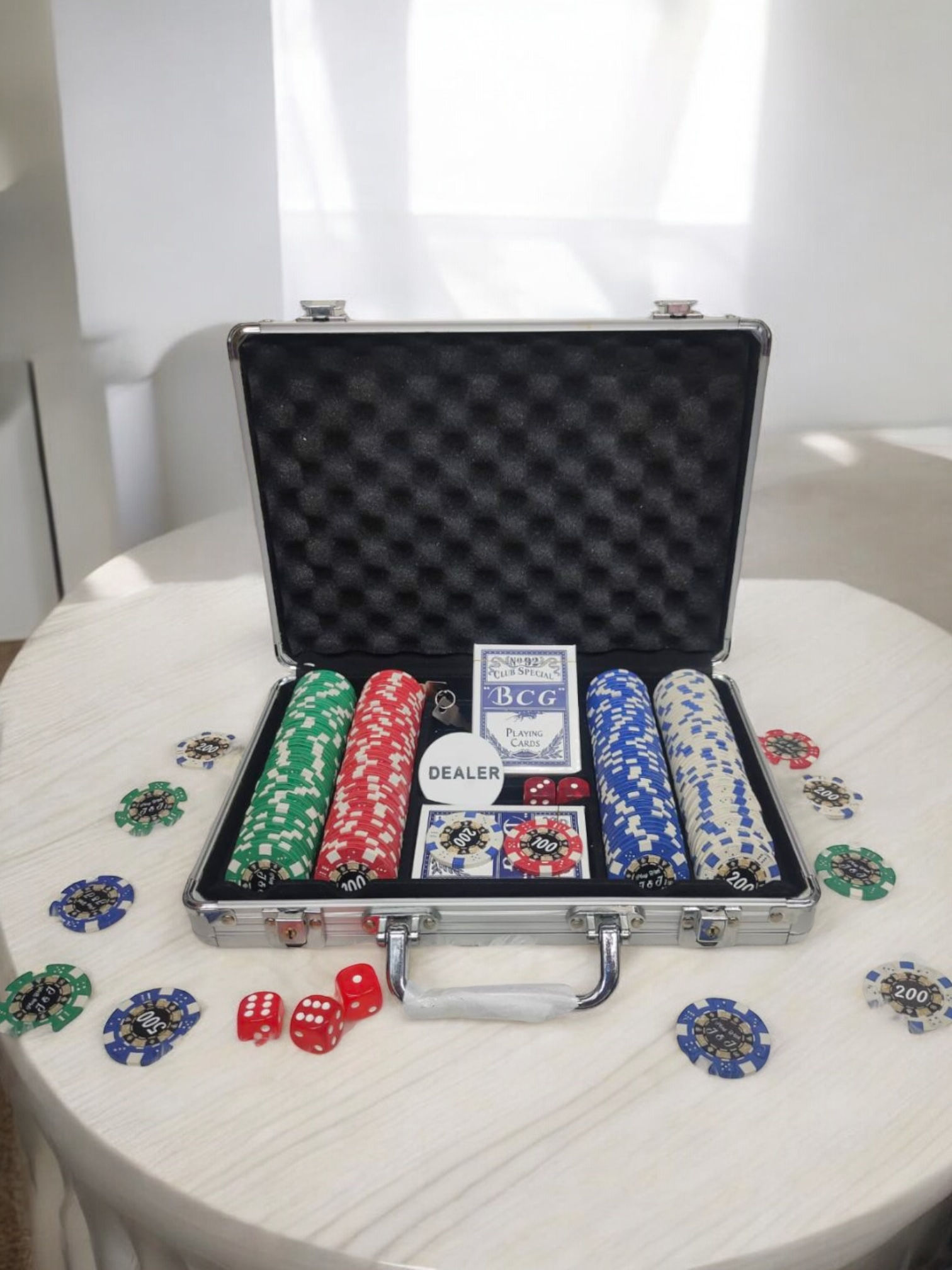 300 Poker Chips Set Customised