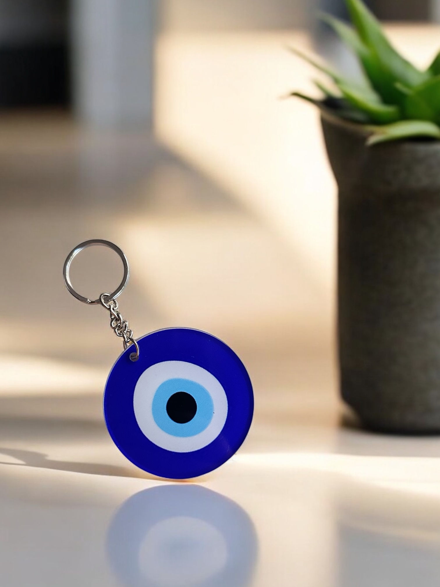 Evil Eye Keychain Acrylic