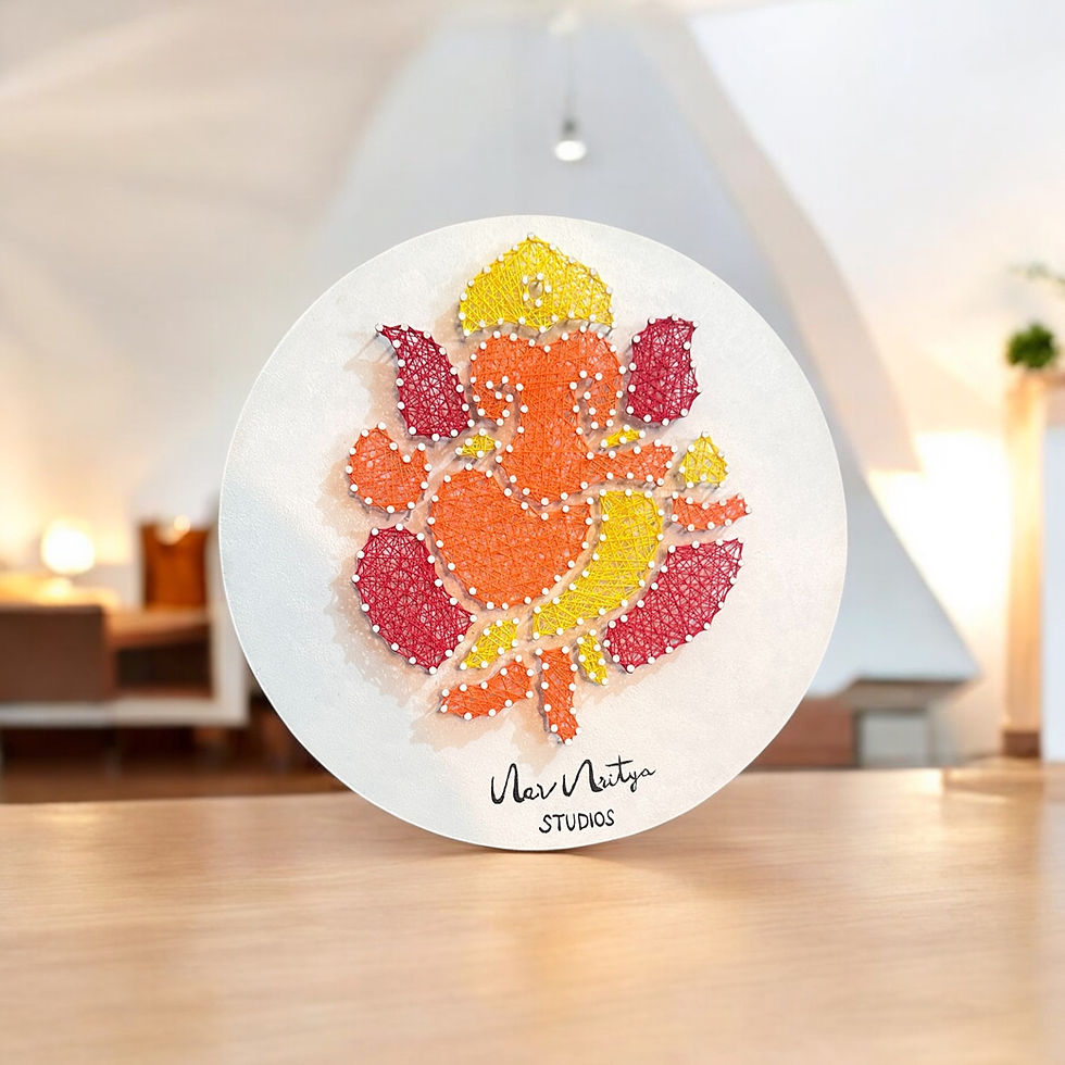 Thumbnail: Ganpati Bappa String Art 