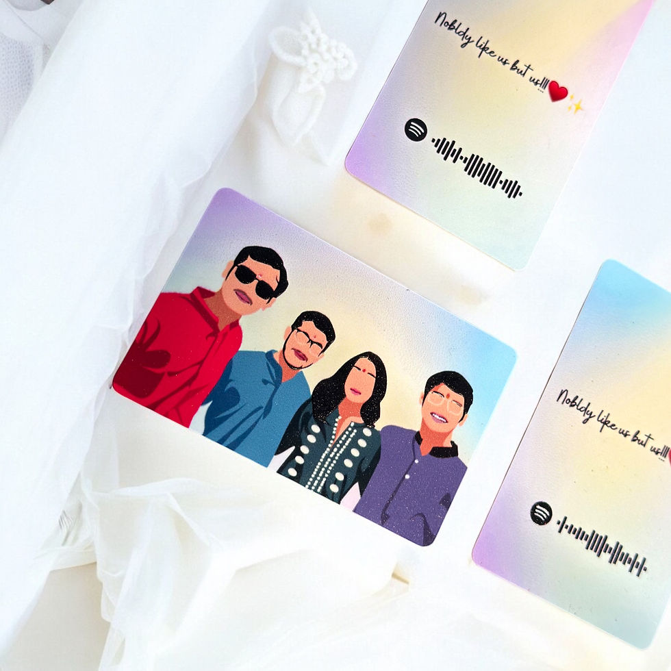 Thumbnail: Wallet Card with Minimal Illustration – A Pocketful of Emotion 