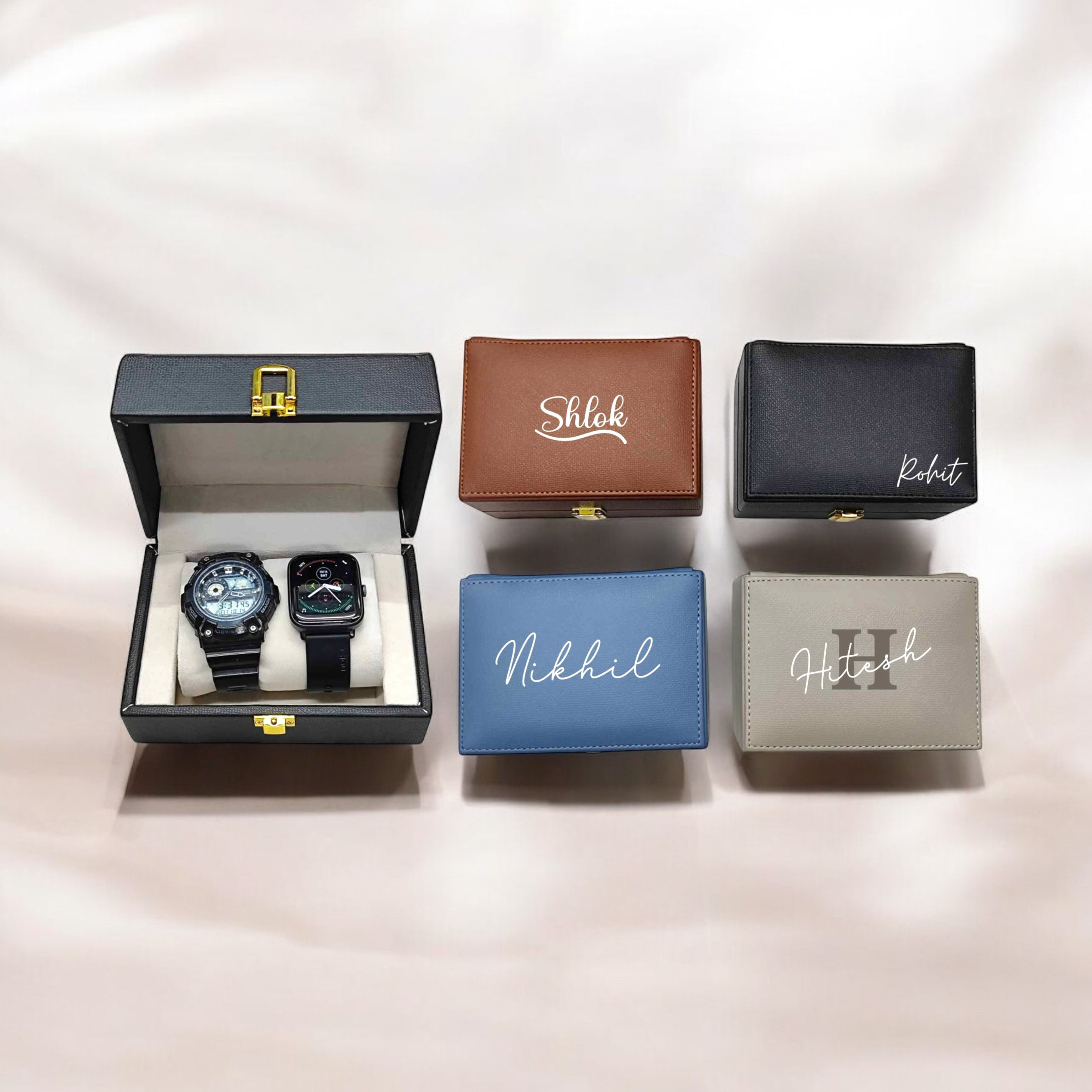 Watch Organizer – Compact & Classy (PU Leather)