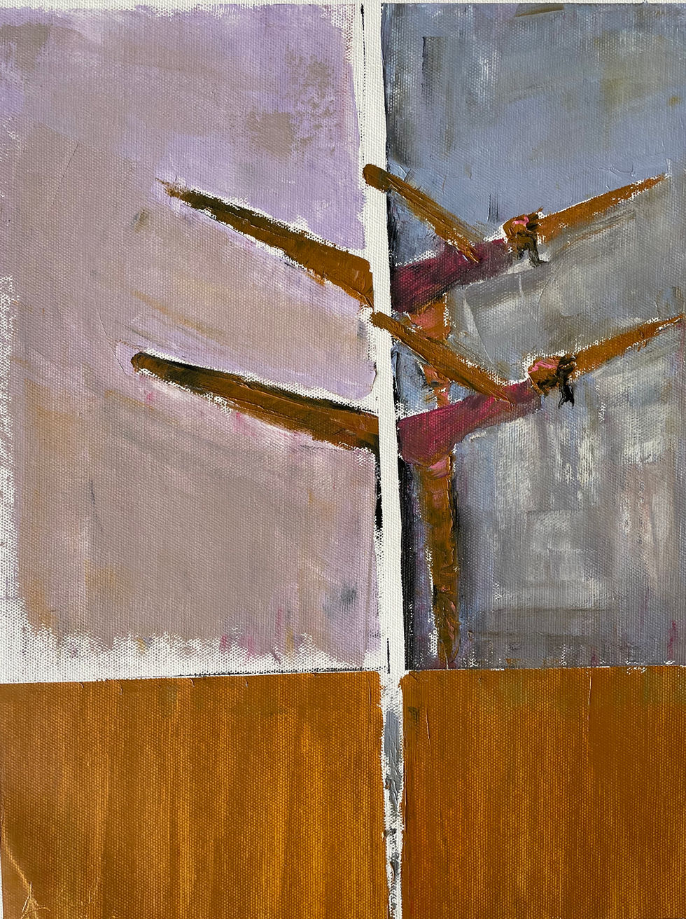 Abstract pole exercise 