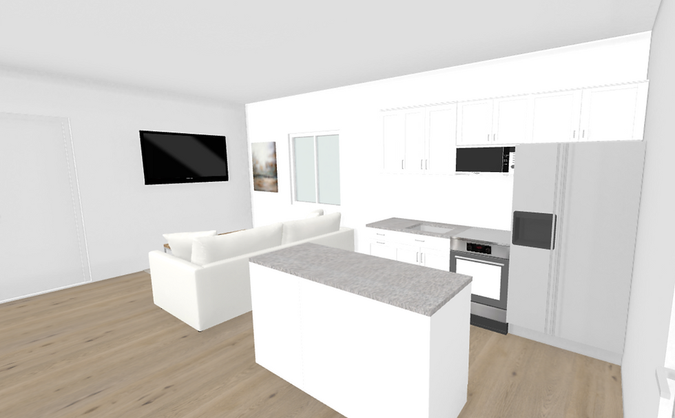 Thumbnail: The Trio ADU - 756 SF 3 Bed 1 Bath