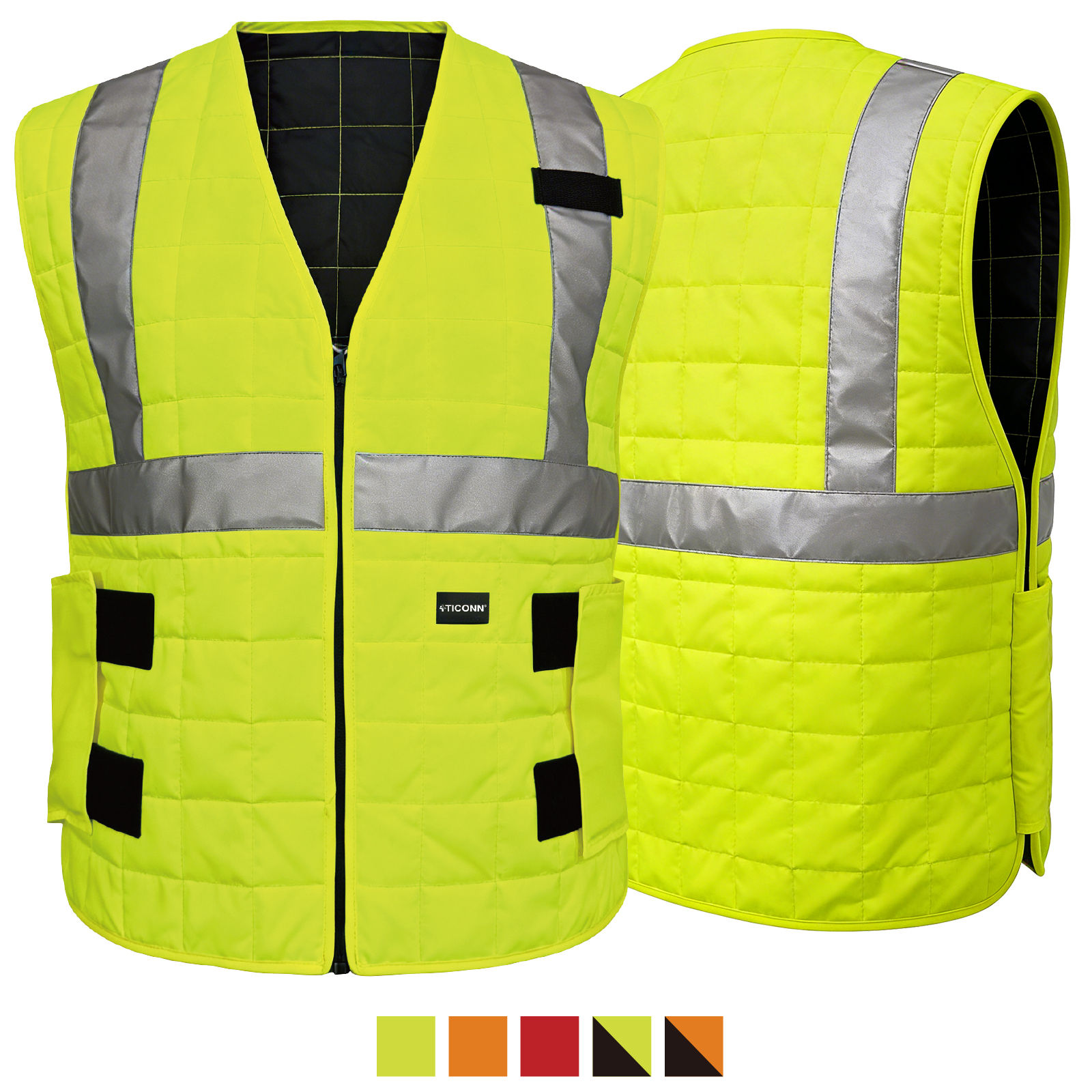 Reflective safety cooling vest | TN-1022