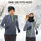 Thumbnail: Knitted Fleece Neck Gaiter, Warm Breathable Face Cover for Skiing & Hiking, etc.