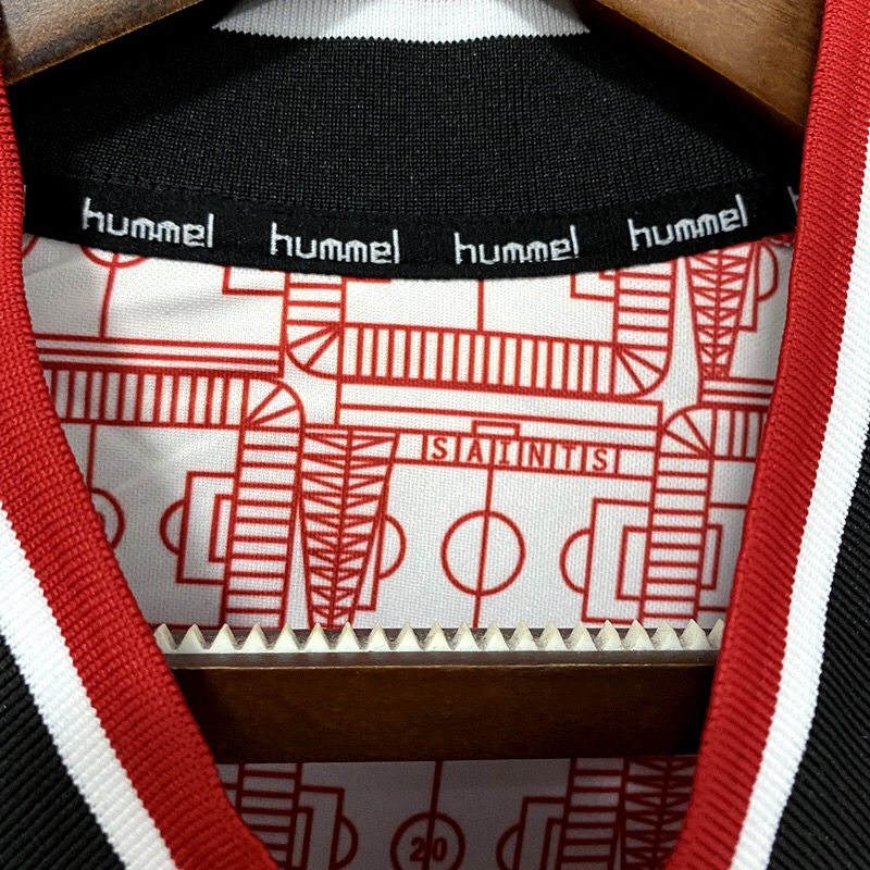 Miniatura: Camisa Southampton Home 21/22 Masculino Torcedor - Vermelho e Branco