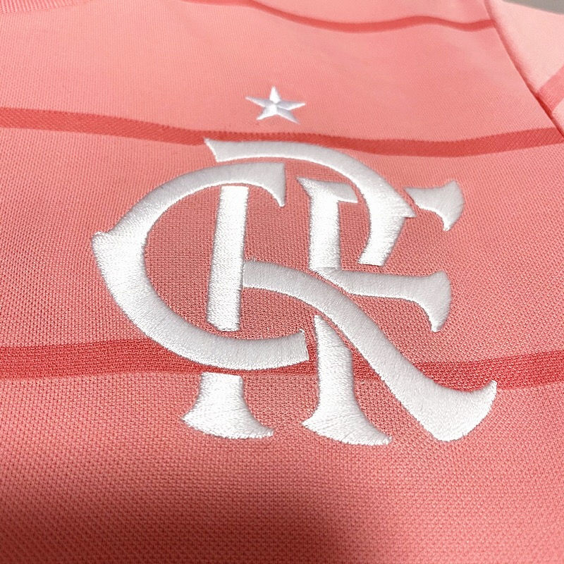 Miniatura: Camisa Flamengo Outubro Rosa 21/22 / Torcedor Adidas Masculina - Rosa