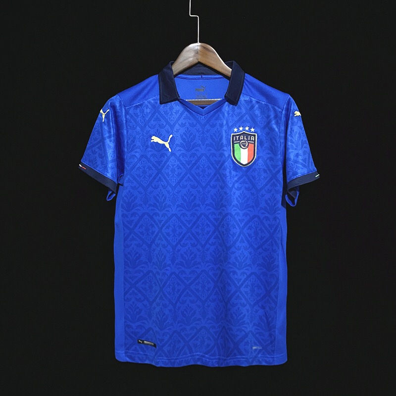 Miniatura: Camisa Seleção Itália I 20/21 Azul - Puma - Masculino Torcedor