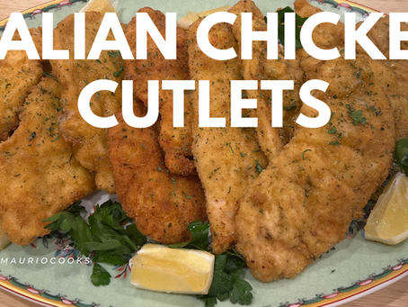 Italian Chicken Cutlets