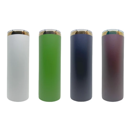 20 oz Skinny Polished Copper Tumbler