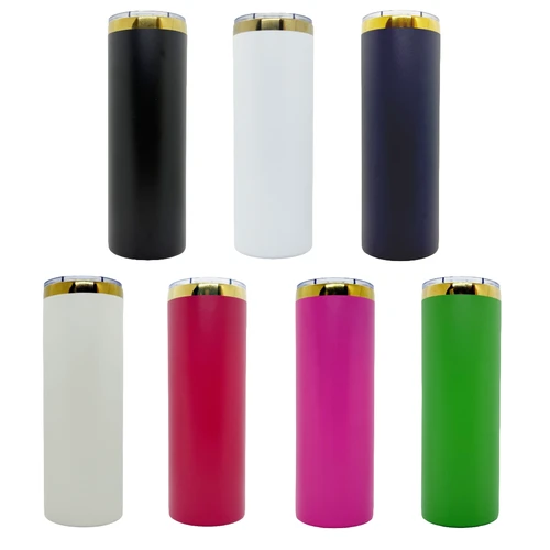 20 oz Skinny Gold-Plated Tumbler