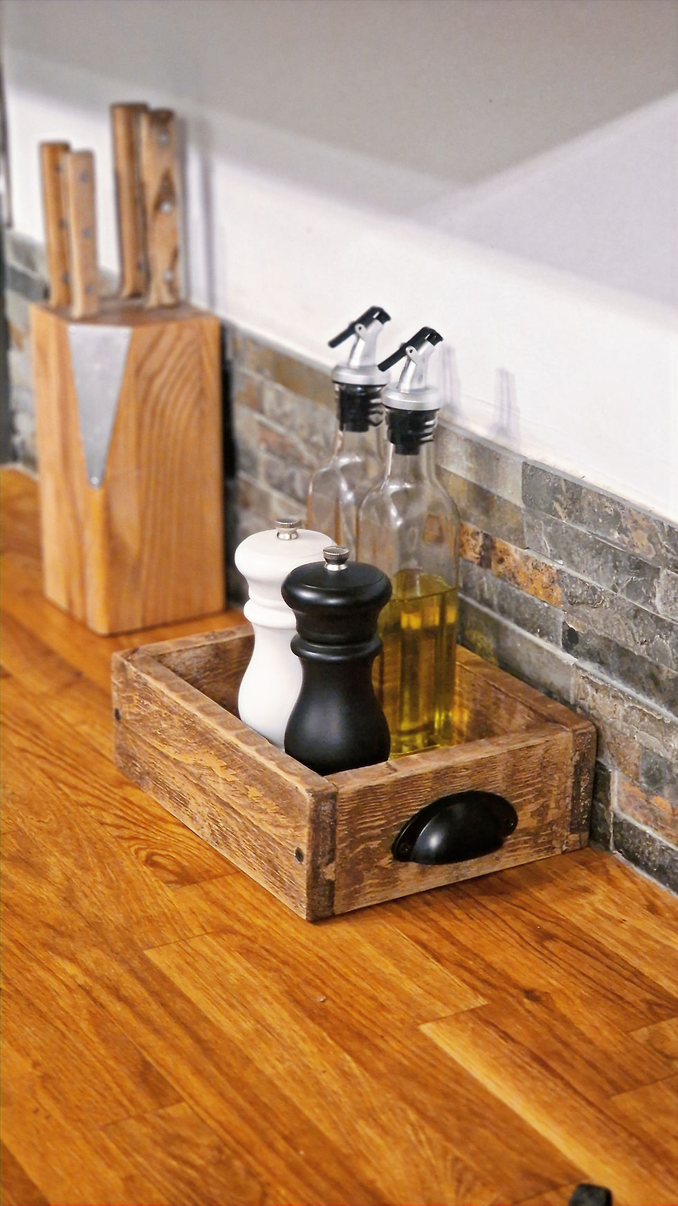 Thumbnail: Reclaimed Wood Drawer Trays – Farmhouse Storage
