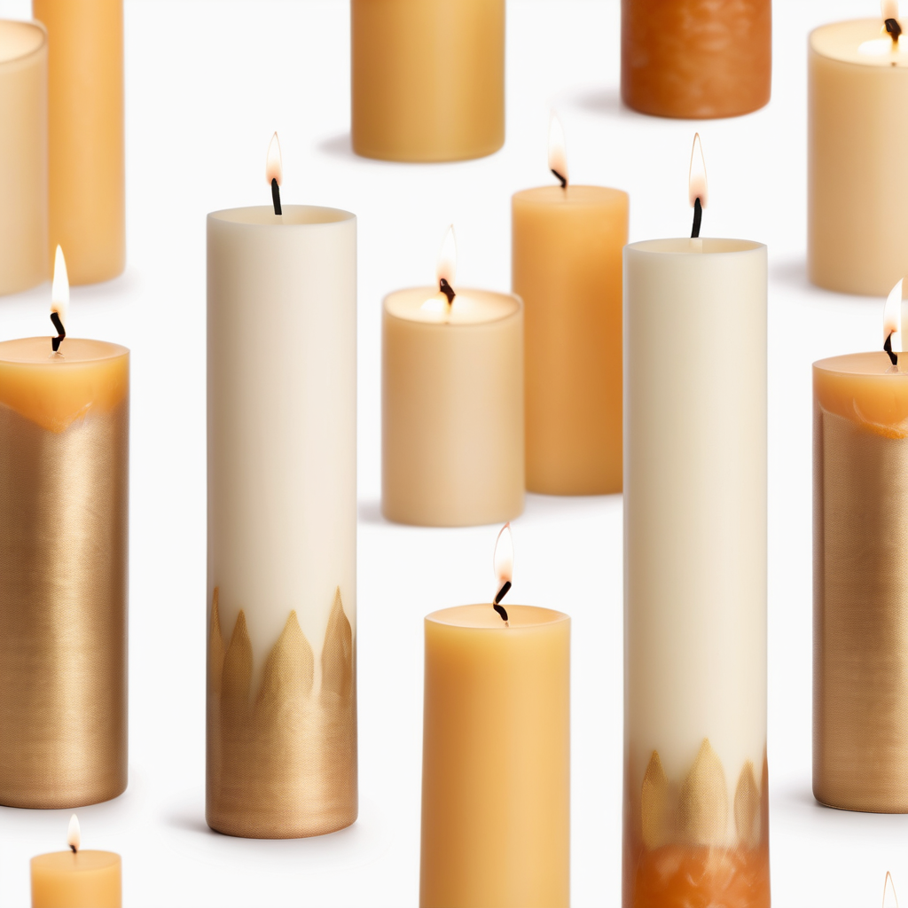 Elegant Pillar Candle