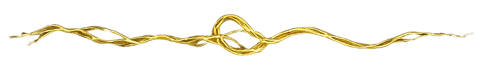 Golden thread divider inspired by The Second Thread