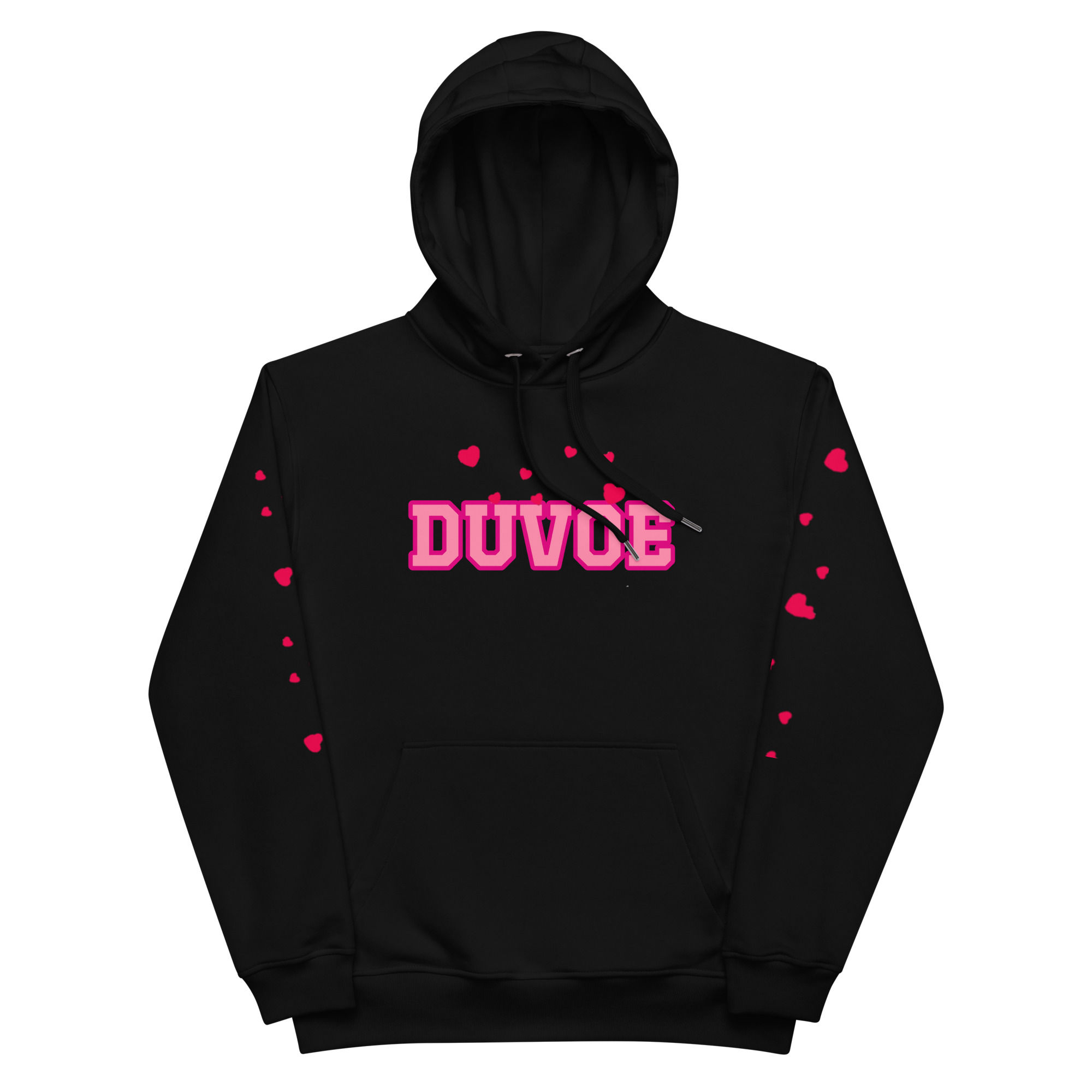 Duvoe valentine day Premium eco hoodie