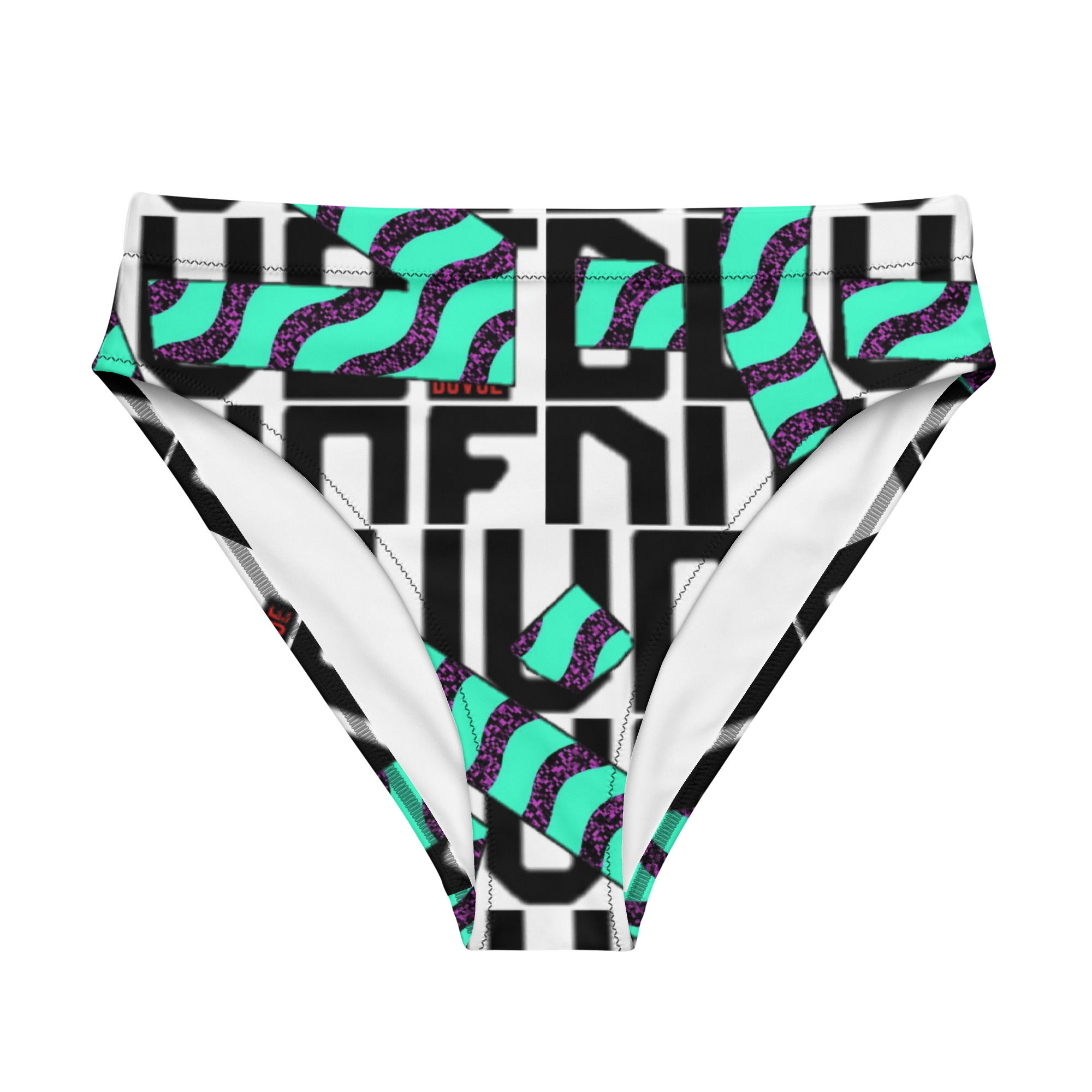 Duvoe Women's high-waisted bikini bottom