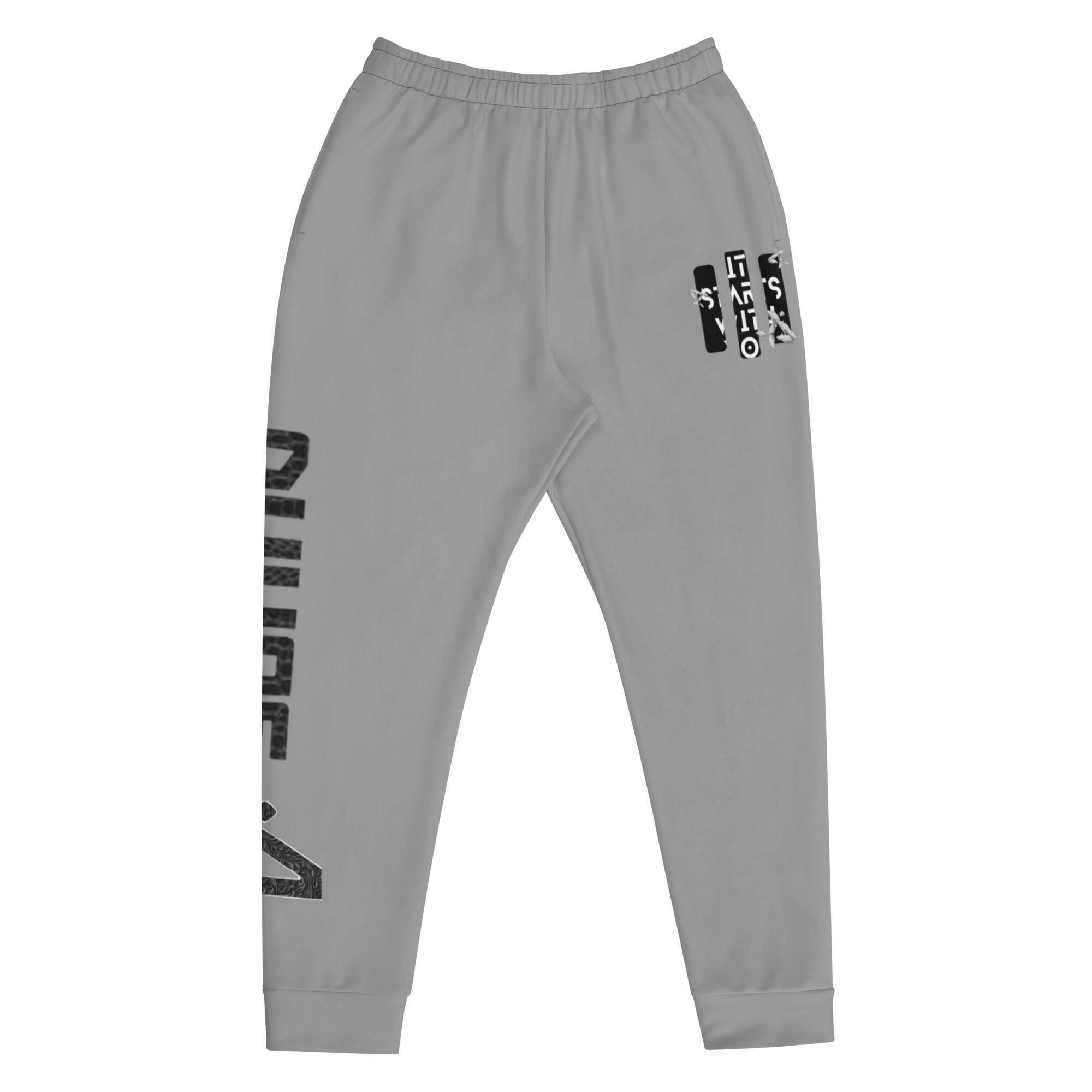 DuvoeCo. Men's Joggers dark sport grey