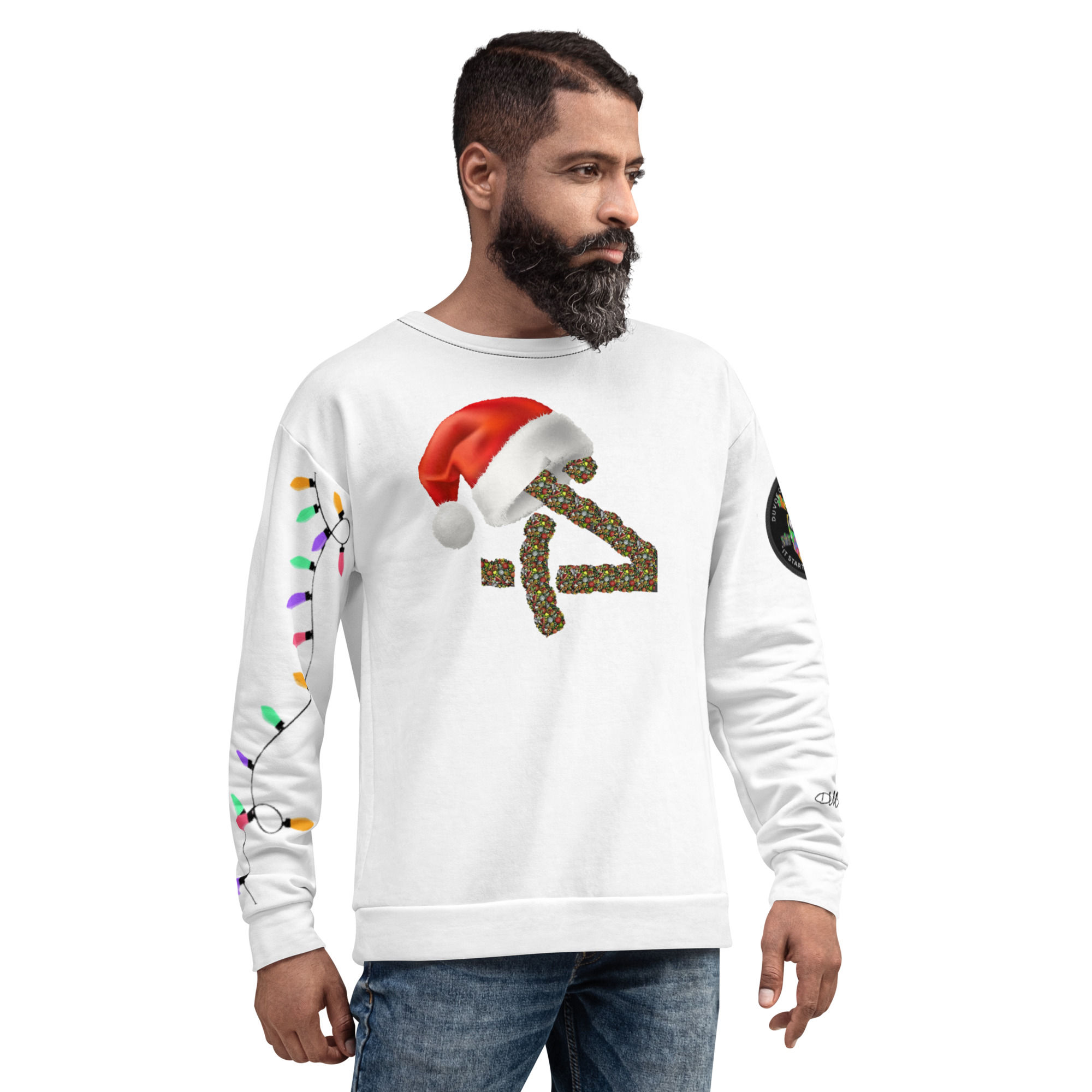 Duvoe's Christmas lights Sweatshirt