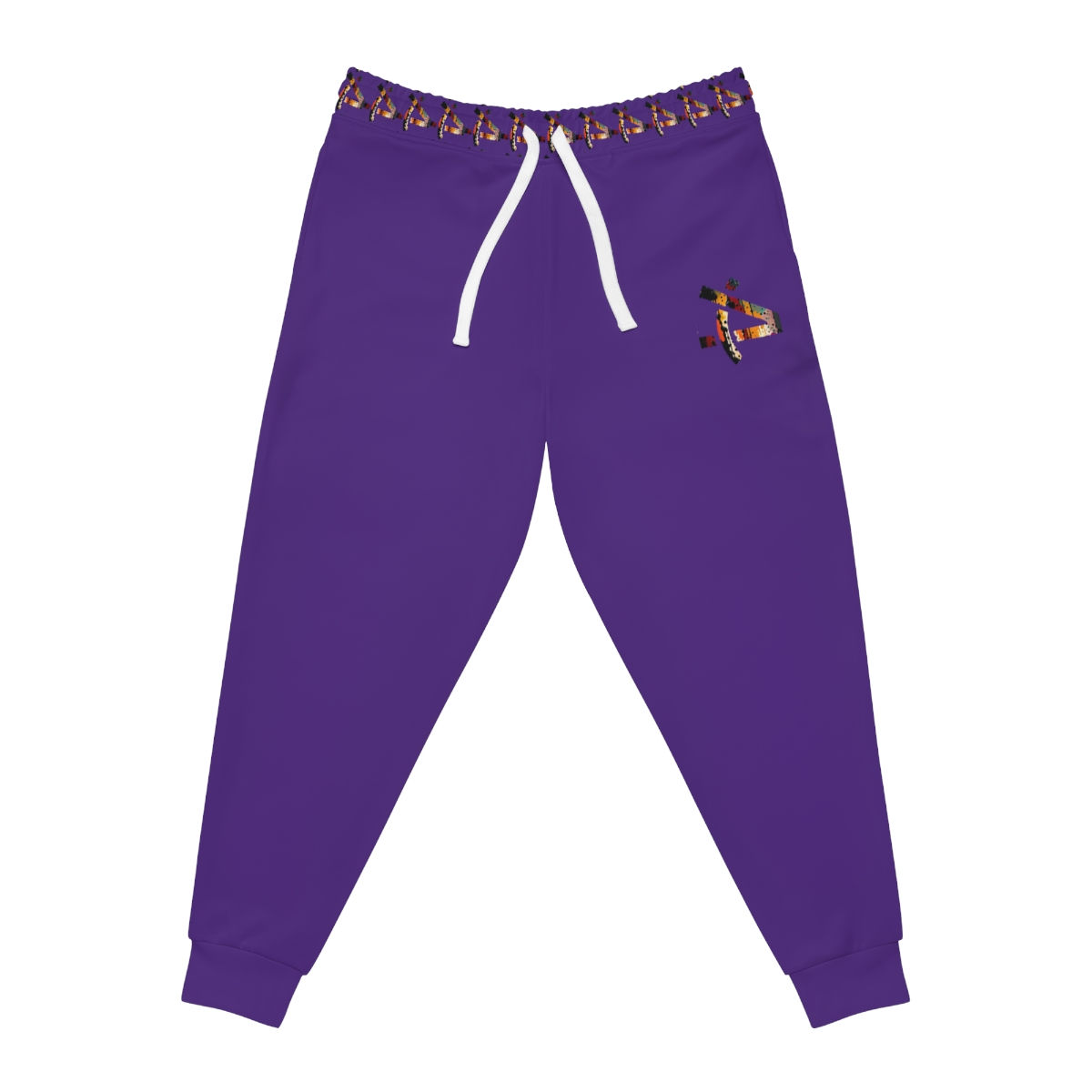 DuvoeCo purple 🟣 Joggers (AOP)