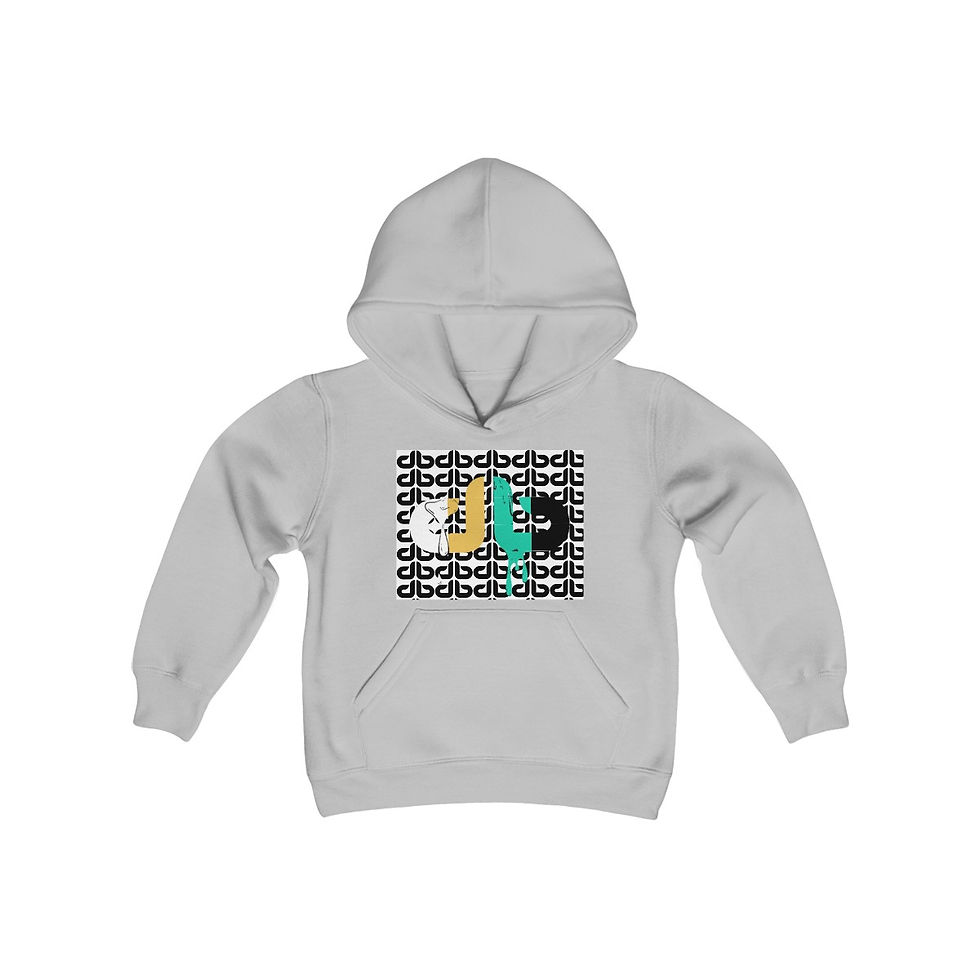 DaBeauvas Co Youth Heavy Blend Hooded Sweatshirt