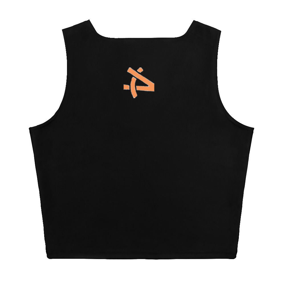 Duvoe women's panther Crop Top