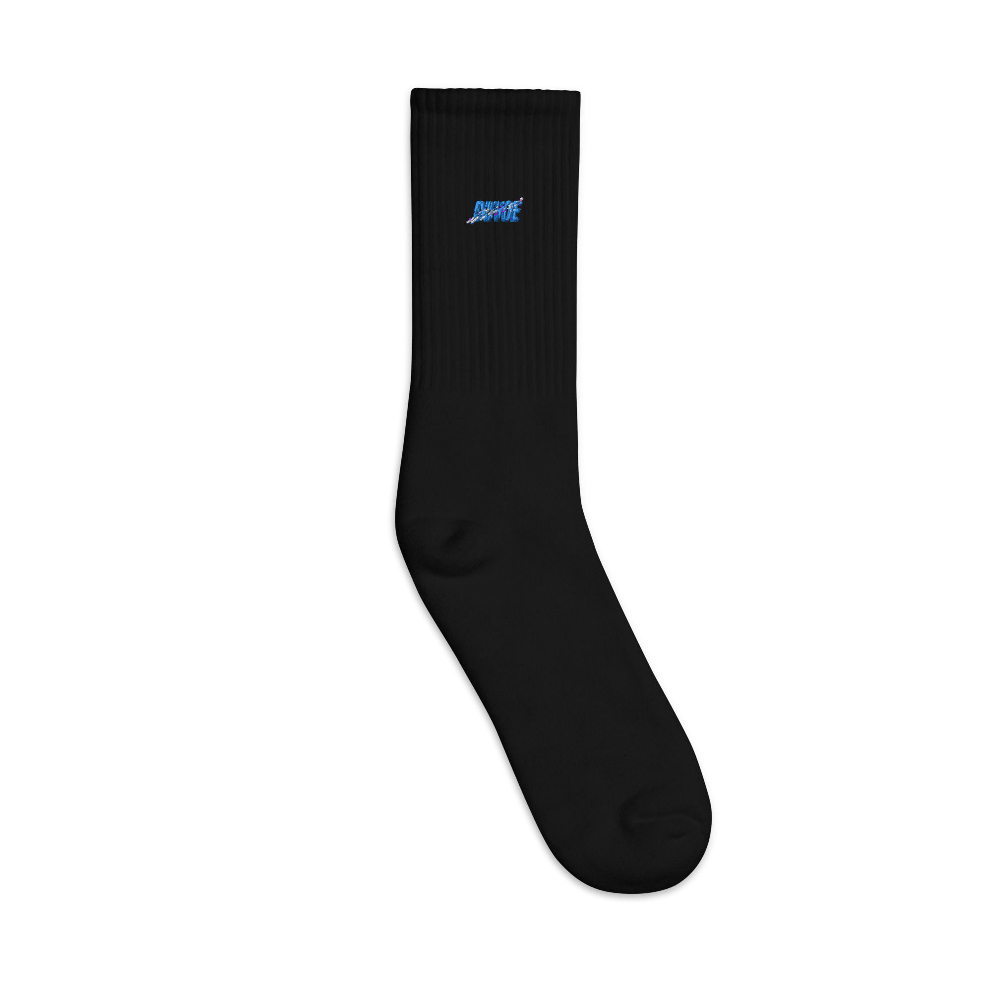 Duvoe Men's Embroidered socks