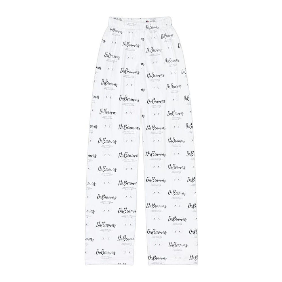 DaBeauvas Co Kids Pajama Pants (AOP