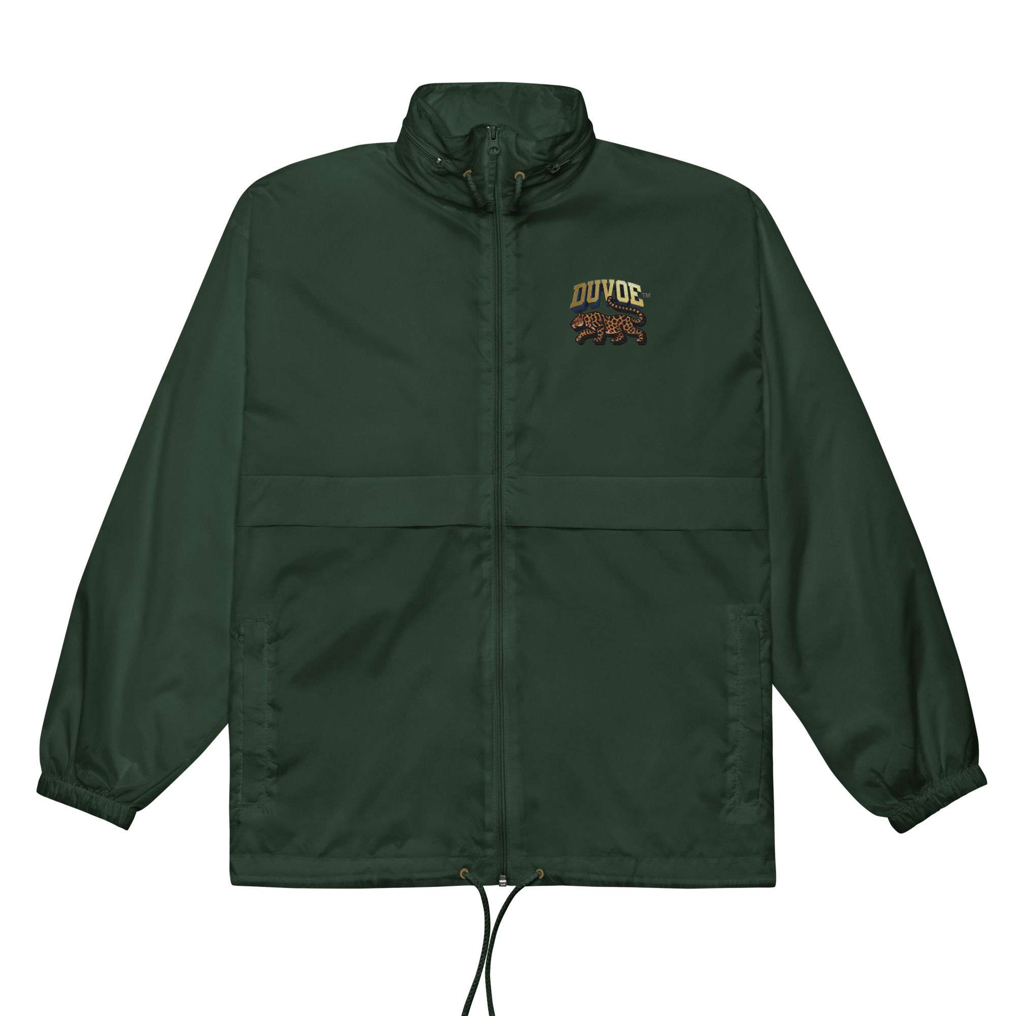 Duvoe Women’s leopard windbreaker