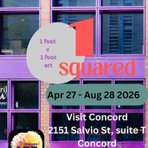 1 Squared flyer with dates: April 27 - August 28, 2026