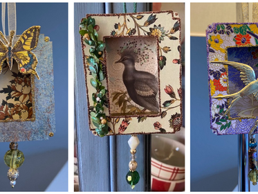 Make a matchbox holiday ornament
