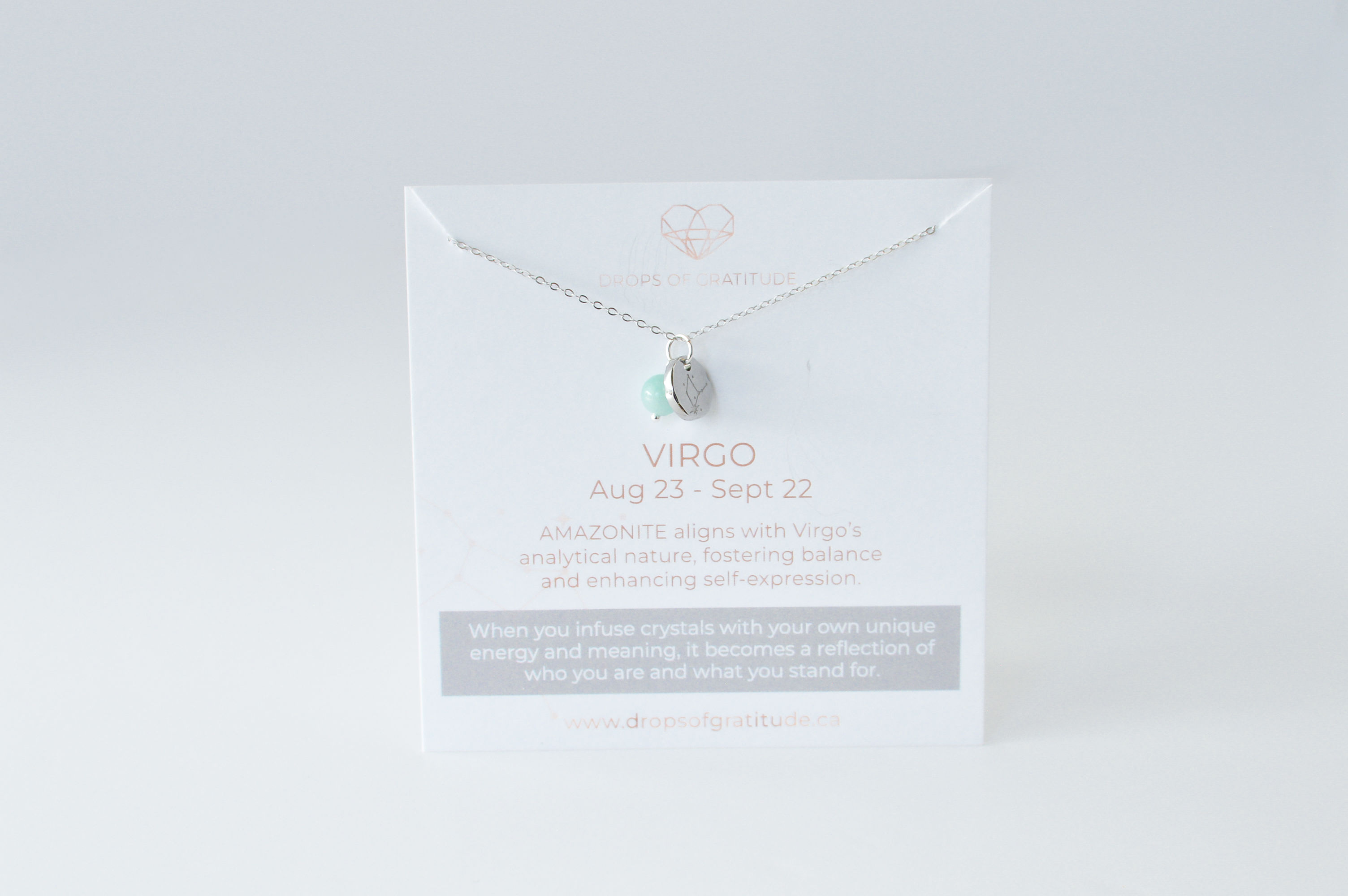 Zodiac Necklace-Virgo