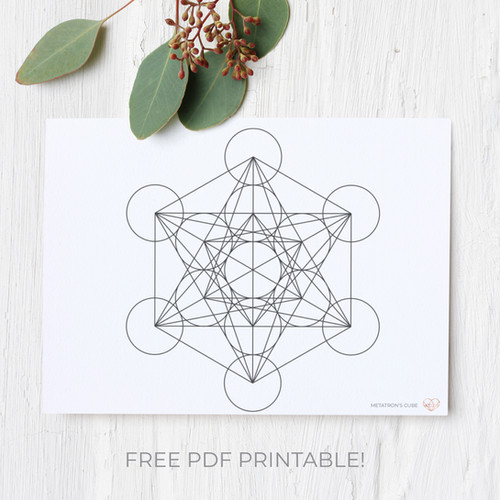Metatron's Cube Grid - PDF | drops-of-gratitude