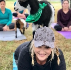 Goat Yoga