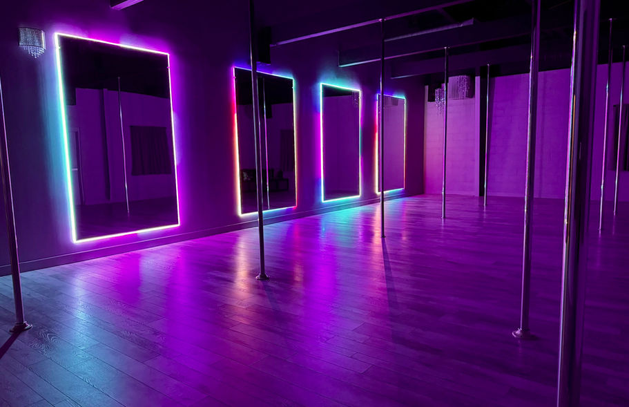 Blush Pole Dancing Studio at Miss Fit Academy