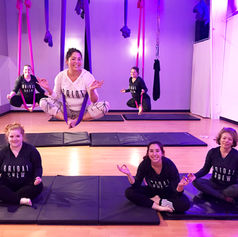 Private group lesson at Miss Fit