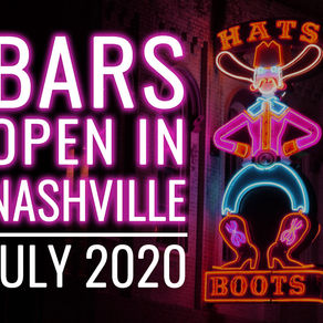 Bars that are Open in Nashville - July 2020