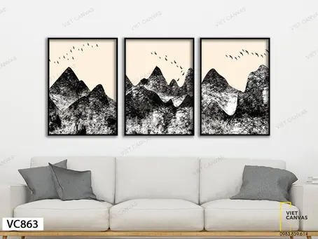Những mẫu tranh treo tường đẹp, ấn tượng tại Viet Canvas