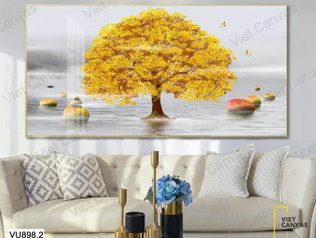 Lý do lựa chọn tranh cây treo tường để trang trí?