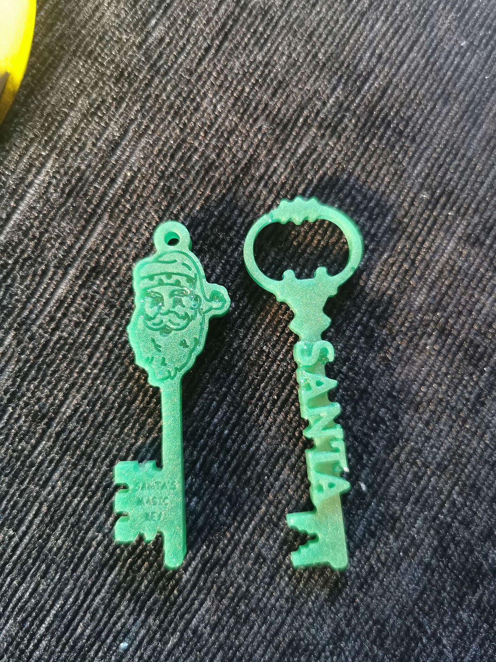 Thumbnail: Santa's magic key with reindeer food 