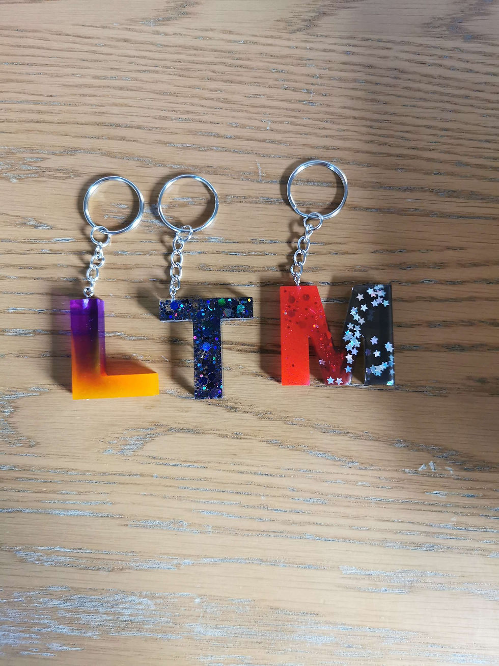 Thumbnail: Personalised keyrings