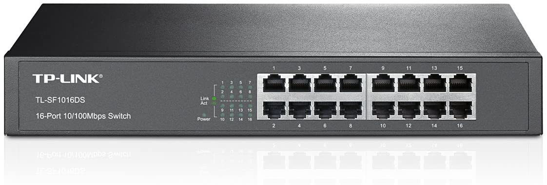 TP Link 10/100 16 Port Switch