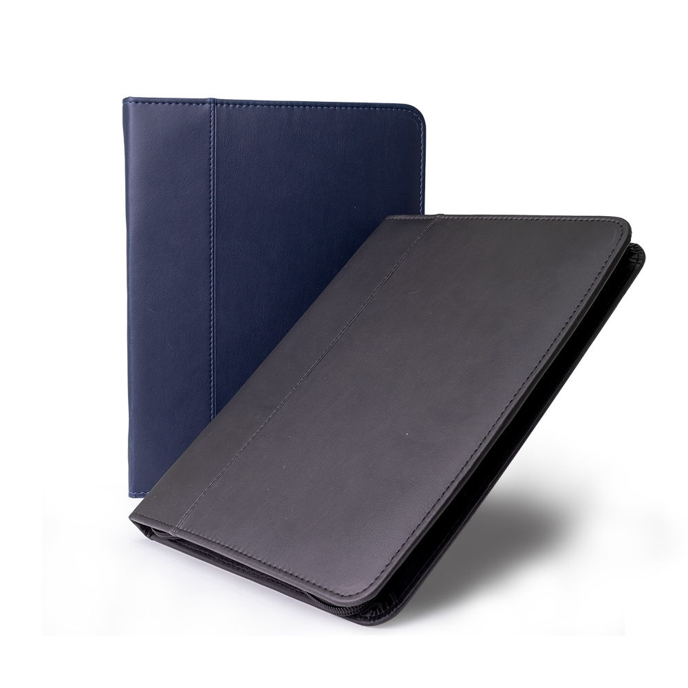 15054 - Pasta Caderno de Couro Sintético