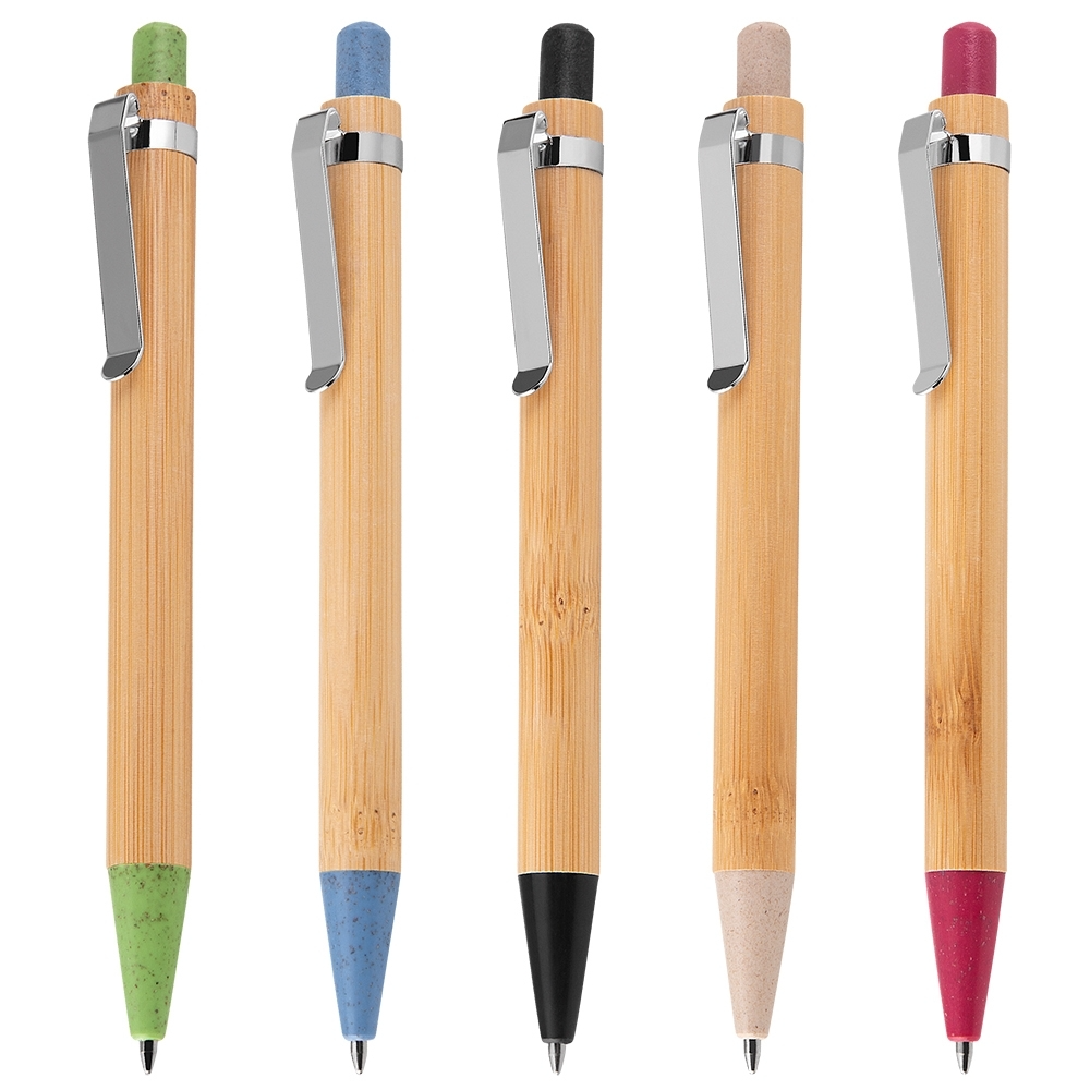 14671 - Caneta Ecológica de Bambu com Estojo